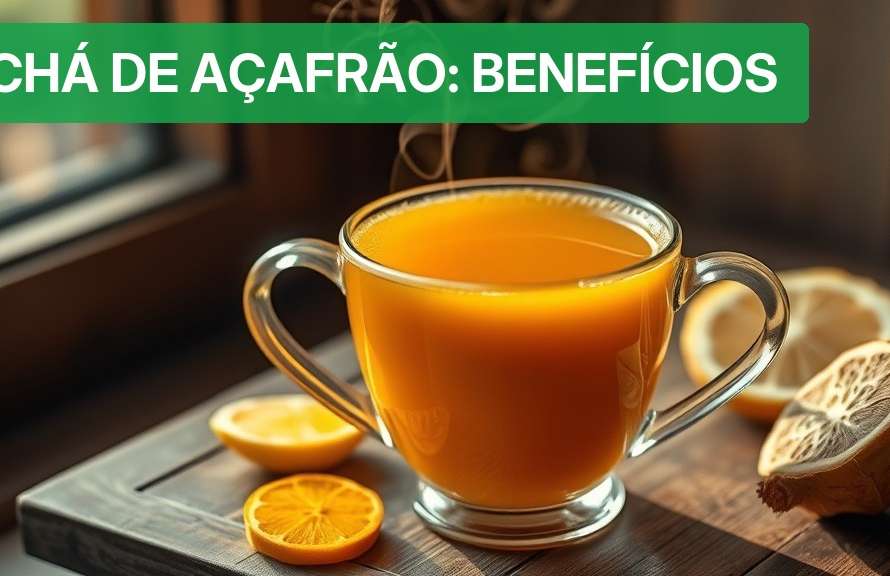 Chá de Açafrão: Benefícios [Guia 2026] — Nutricionando