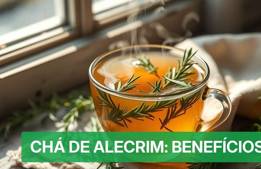 Chá de Alecrim: Benefícios [Passo a Passo 2026] — Nutricionando