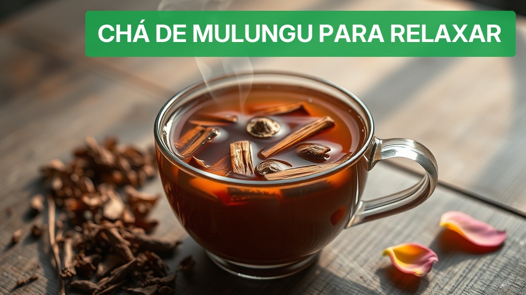 Chá de Mulungu para Relaxar [2026] — Nutricionando
