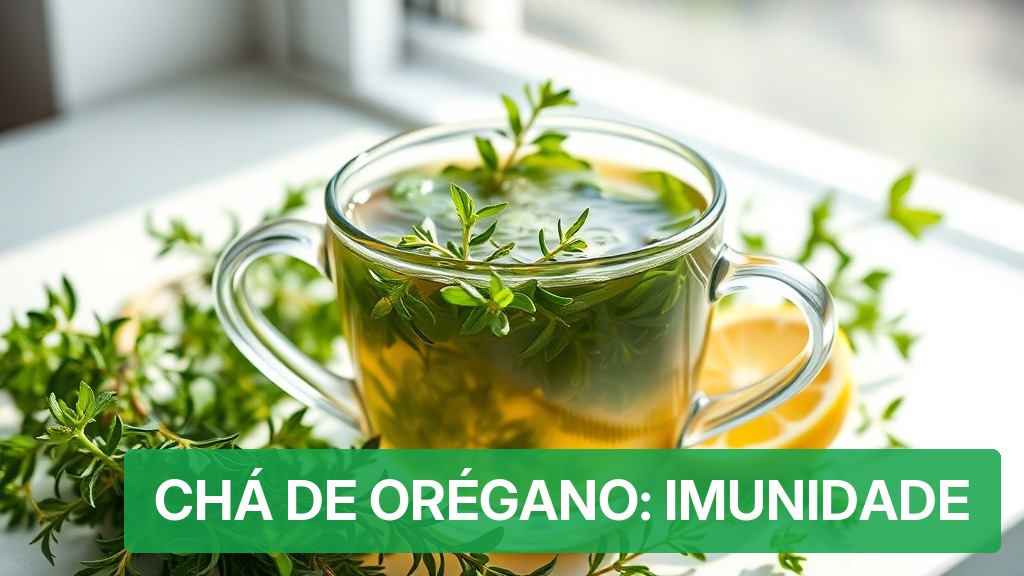 Chá de Orégano: Imunidade [2026] — Nutricionando