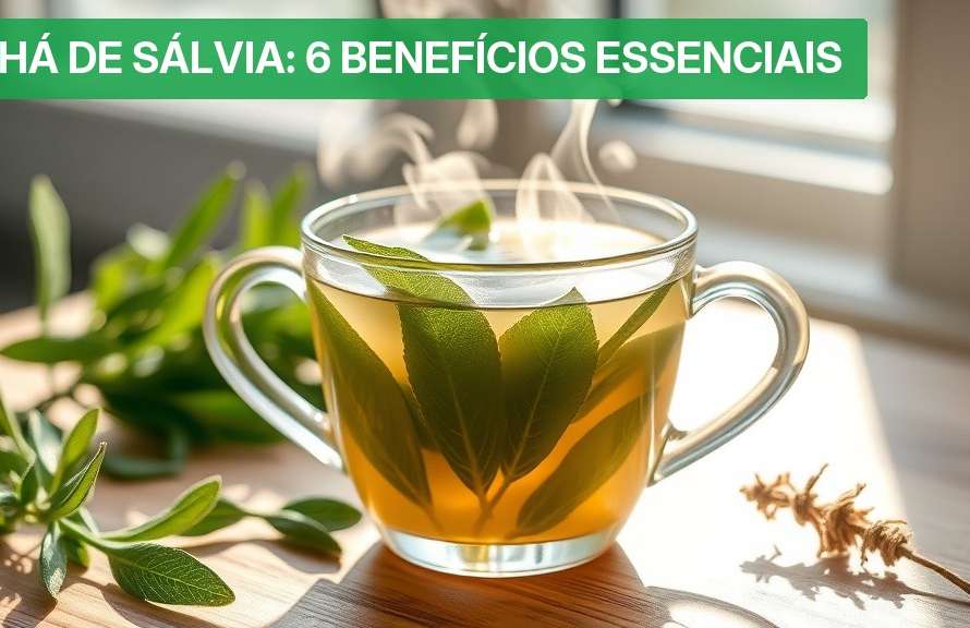 Chá de Sálvia: 6 Benefícios Essenciais (Atualizado) — Nutricionando