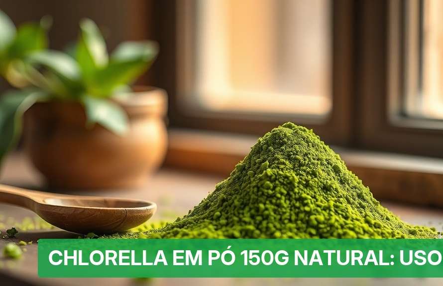 Chlorella em Pó 150g Natural: Usos [Completo 2026] — Nutricionando