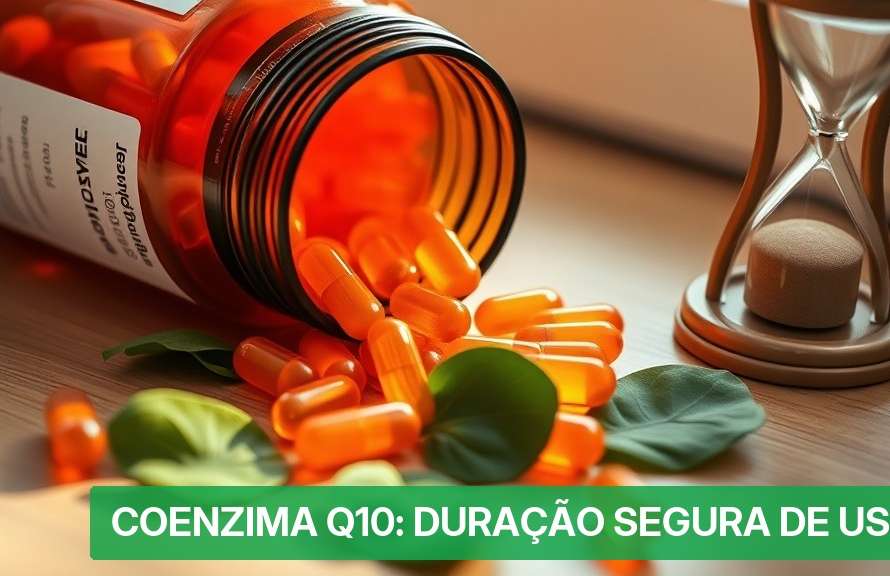 Coenzima Q10: Duração Segura de Uso [2026] — Nutricionando