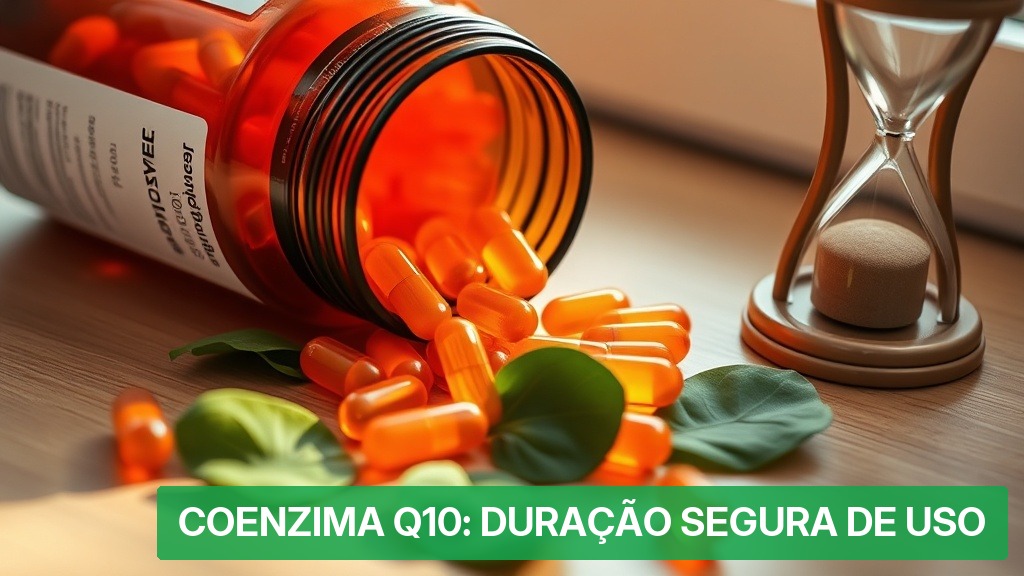 Coenzima Q10: Duração Segura de Uso [2026] — Nutricionando