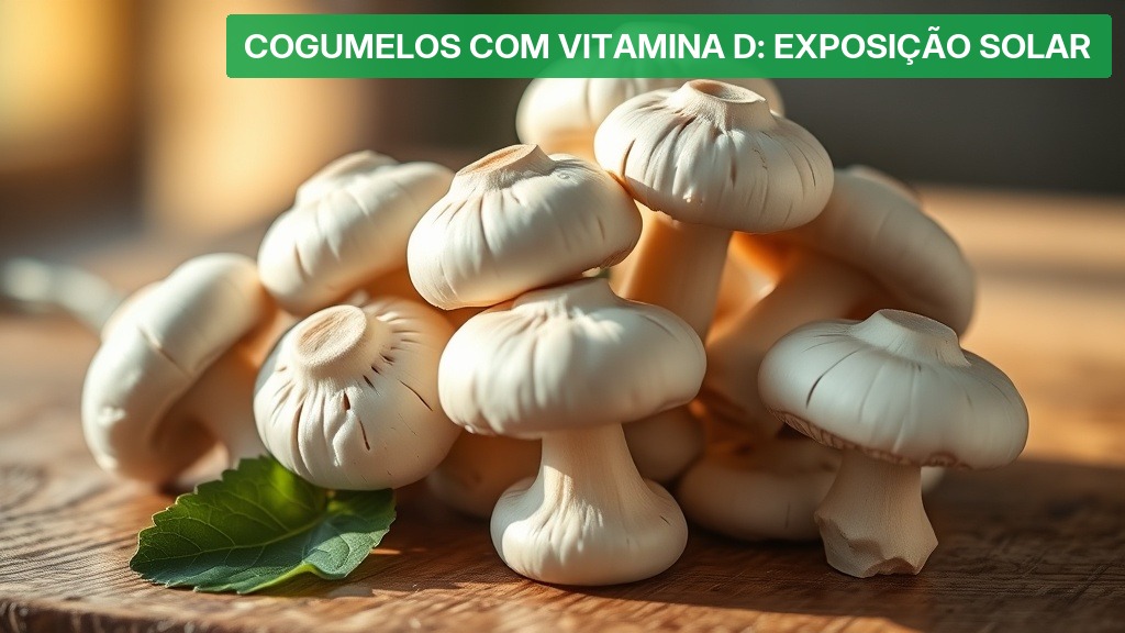 Cogumelos com Vitamina D: Exposição Solar [Guia 2026] — Nutricionando