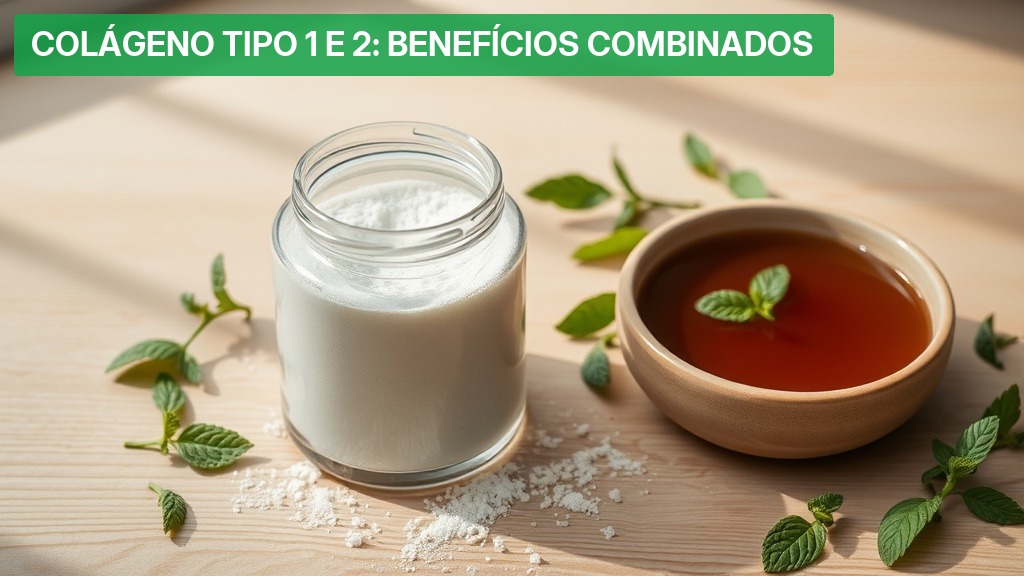 Colágeno Tipo 1 e 2: Benefícios Combinados [Guia 2026] — Nutricionando
