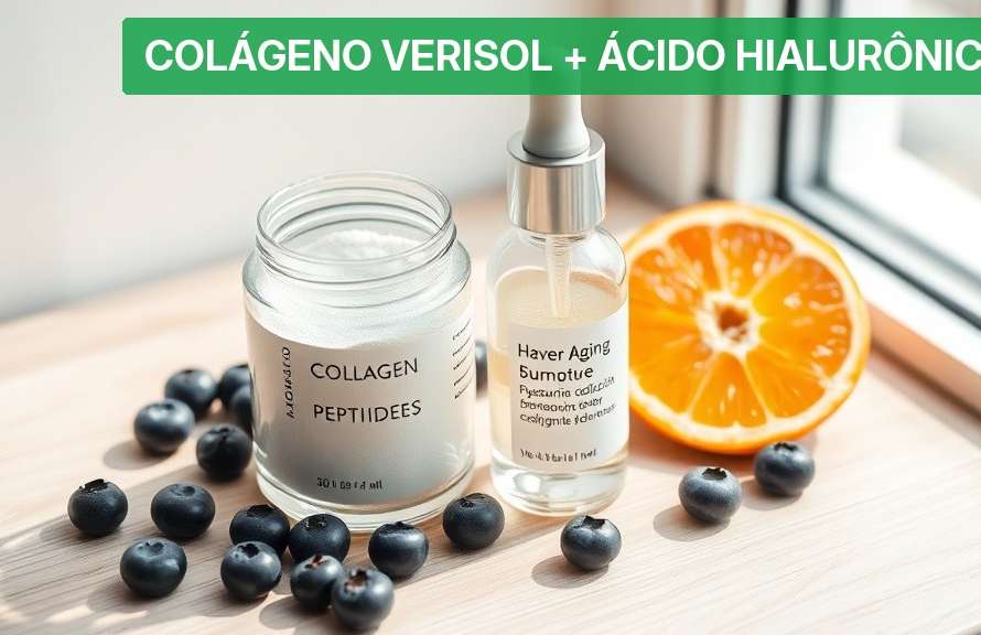 Colágeno Verisol + Ácido Hialurônico [Fórmula Anti-Idade] — Nutricionando