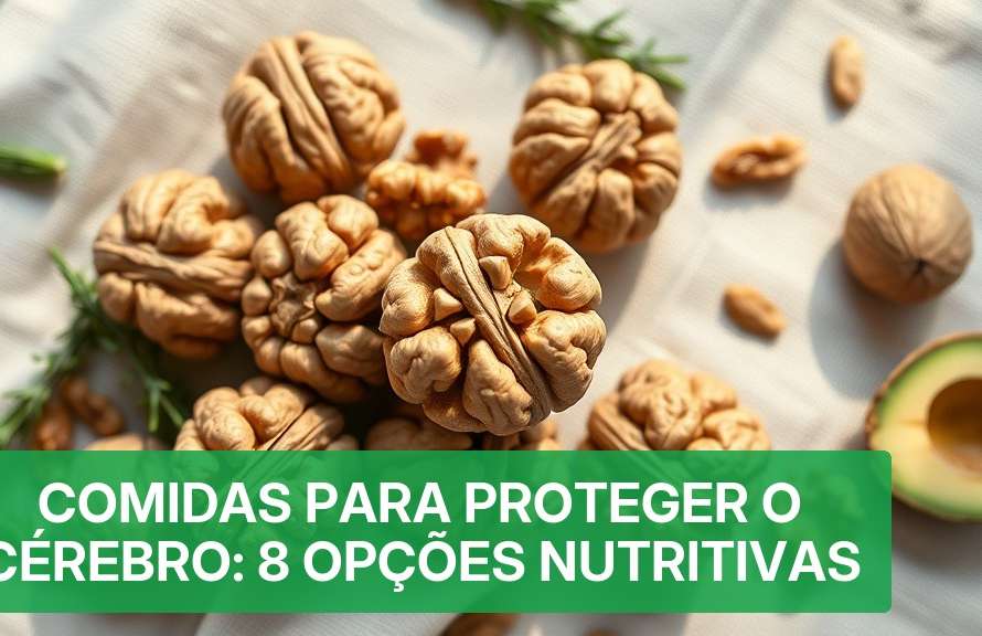 Comidas para Proteger o Cérebro: 8 Opções Nutritivas [2026] — Nutricionando