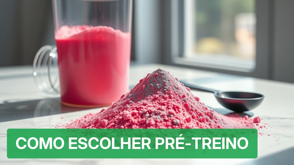 Como Escolher Pré-Treino [Guia Passo a Passo 2026] — Nutricionando
