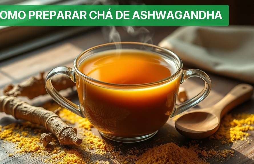 Como Preparar Chá de Ashwagandha [Receita Fácil 2026] — Nutricionando