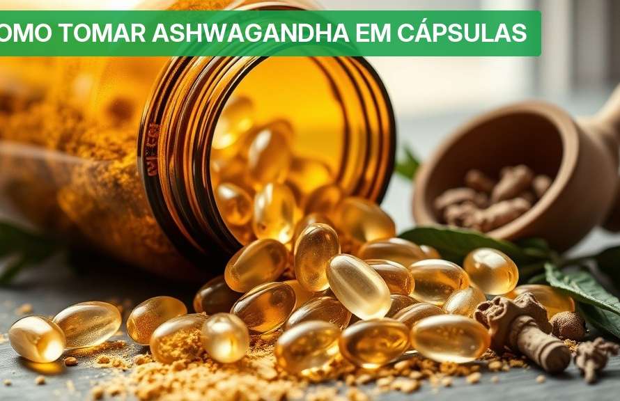Como Tomar Ashwagandha em Cápsulas [Guia 2026] — Nutricionando