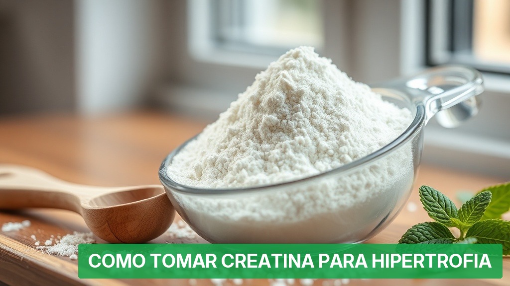 Como Tomar Creatina para Hipertrofia [Passo a Passo 2026] — Nutricionando