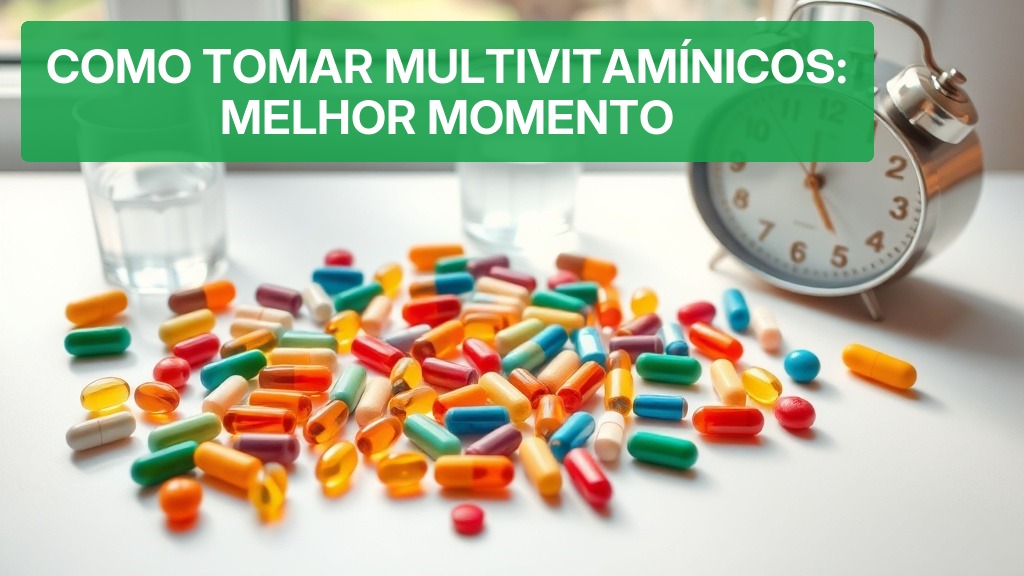 Como Tomar Multivitamínicos: Melhor Momento [2026] — Nutricionando