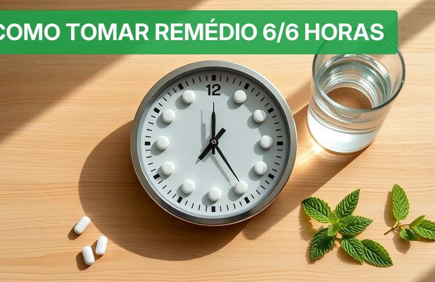 Como Tomar Remédio 6/6 Horas [Guia Eficaz 2026] — Nutricionando