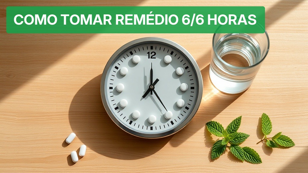 Como Tomar Remédio 6/6 Horas [Guia Eficaz 2026] — Nutricionando