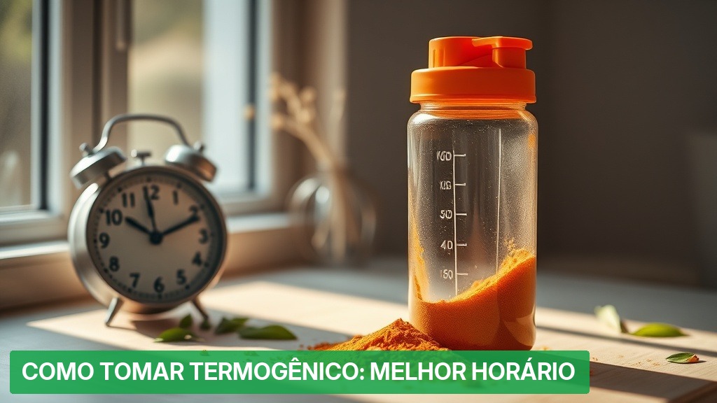 Como Tomar Termogênico: Melhor Horário [Guia 2026] — Nutricionando