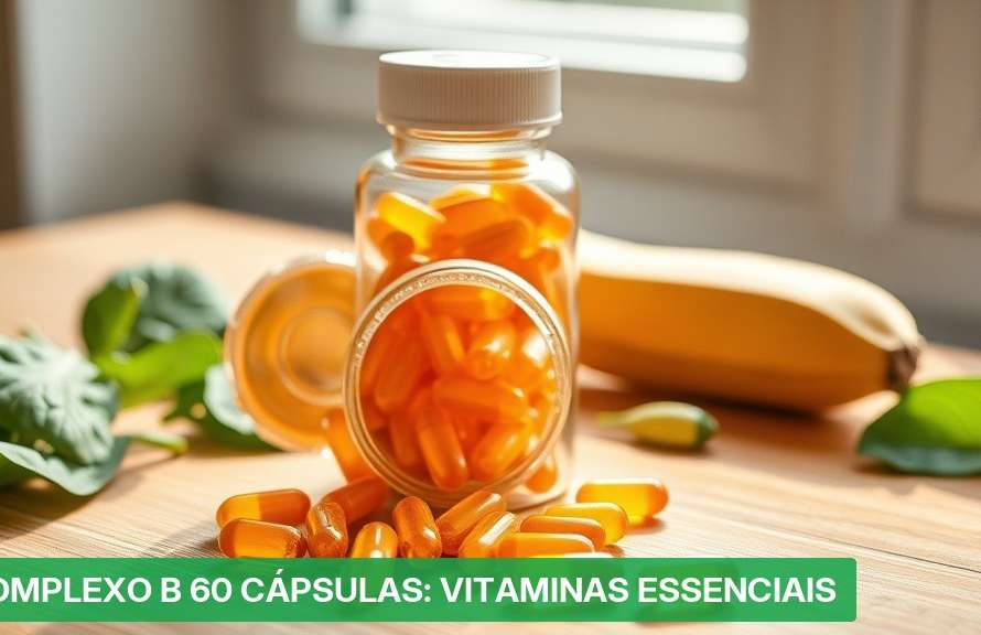 Complexo B 60 Cápsulas: Vitaminas Essenciais [2026] — Nutricionando