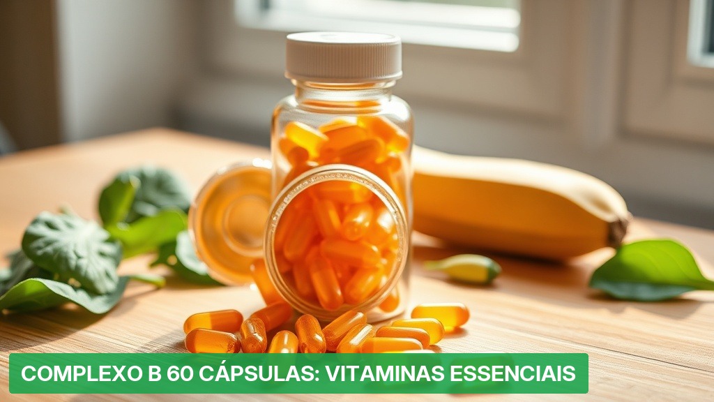 Complexo B 60 Cápsulas: Vitaminas Essenciais [2026] — Nutricionando