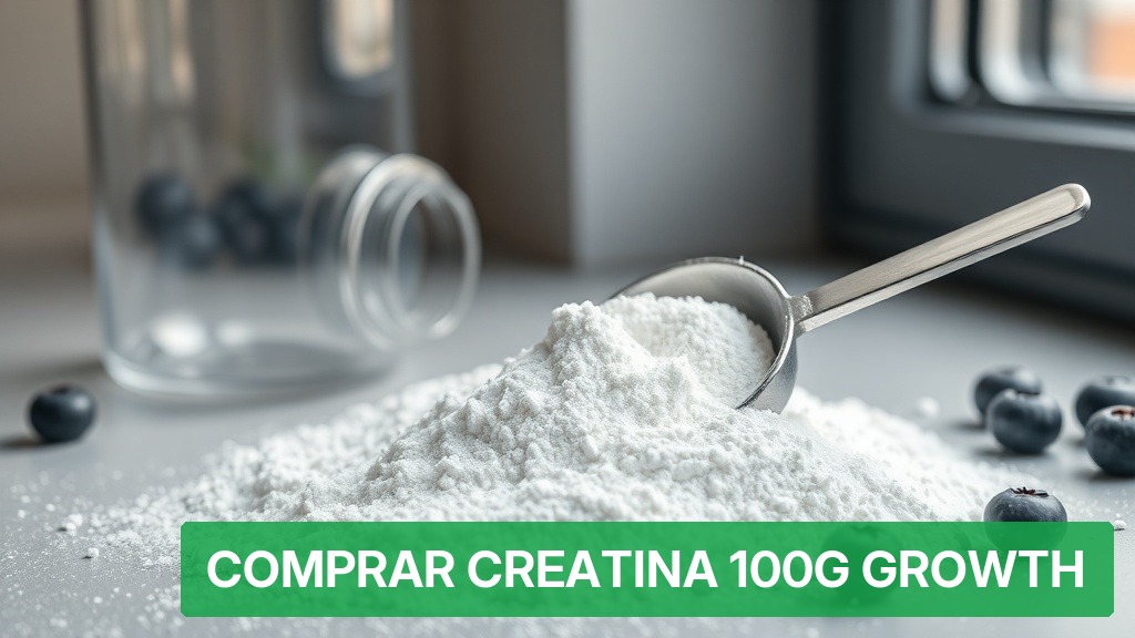 Comprar Creatina 100g Growth [Oferta 2026] — Nutricionando