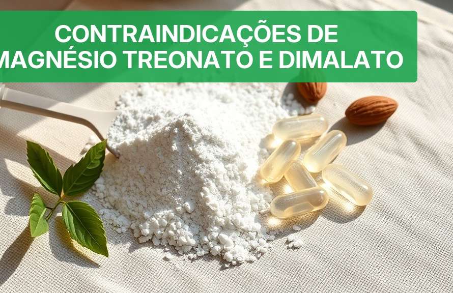 Contraindicações de Magnésio Treonato e Dimalato [Aviso 2026] — Nutricionando