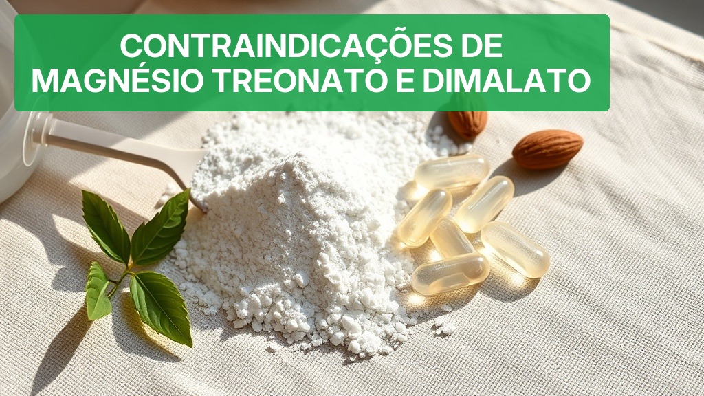 Contraindicações de Magnésio Treonato e Dimalato [Aviso 2026] — Nutricionando