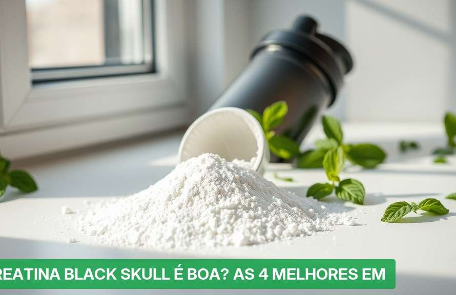 Creatina Black Skull é Boa? As 4 Melhores em 2026 [Comparativo] — Nutricionando
