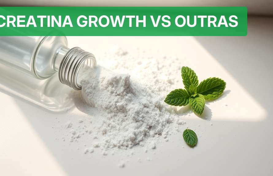 Creatina Growth vs Outras [Comparativo Definitivo 2026] — Nutricionando