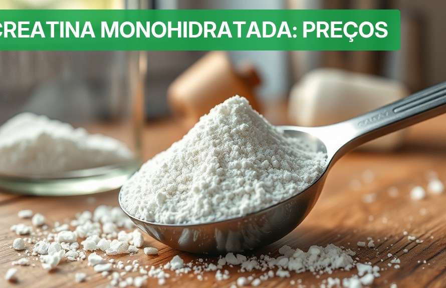 Creatina Monohidratada: Preços [Atualizados 2026] — Nutricionando