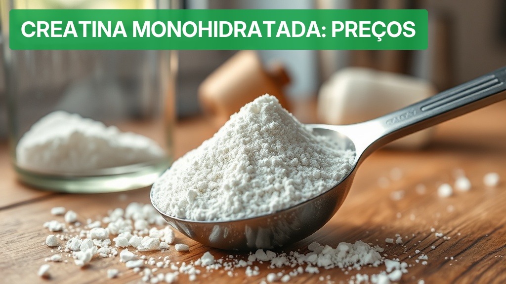 Creatina Monohidratada: Preços [Atualizados 2026] — Nutricionando