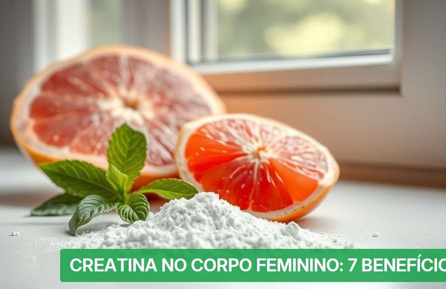 Creatina no Corpo Feminino: 7 Benefícios [2026] — Nutricionando