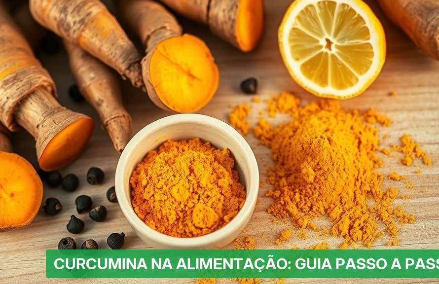 Curcumina na Alimentação: Guia Passo a Passo [2026] — Nutricionando