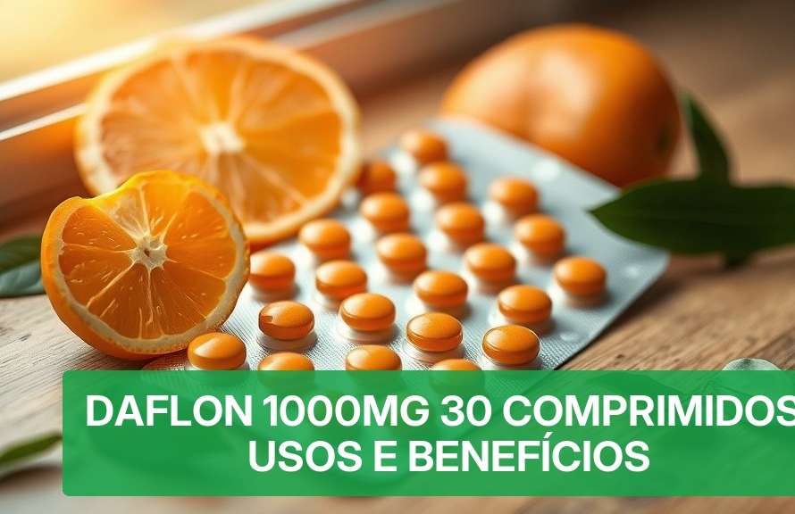 Daflon 1000mg 30 Comprimidos: Usos e Benefícios — Nutricionando