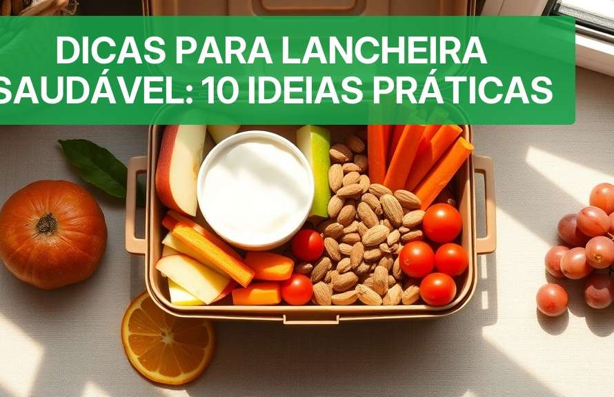 Dicas para Lancheira Saudável: 10 Ideias Práticas [2026] — Nutricionando
