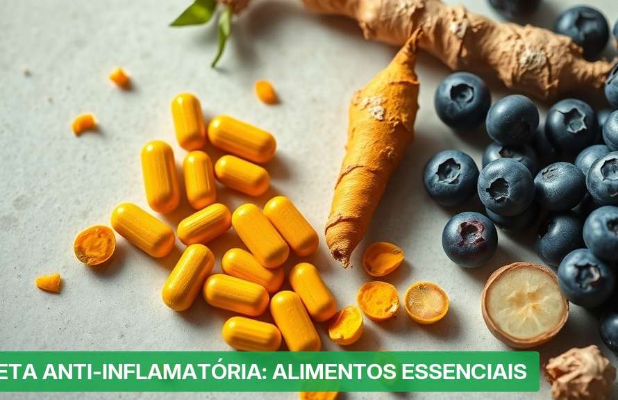 Dieta Anti-Inflamatória: Alimentos Essenciais [Guia 2026] — Nutricionando