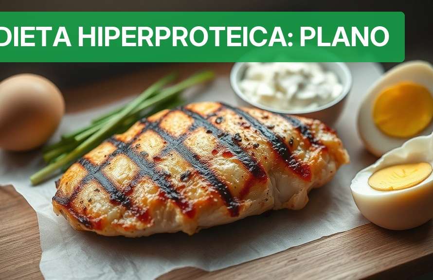 Dieta Hiperproteica: Plano Completo [2026] — Nutricionando