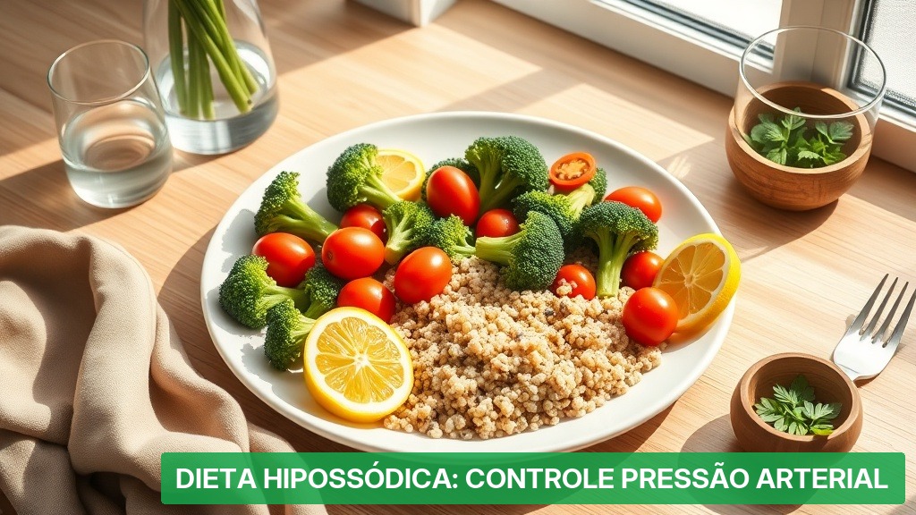 Dieta Hipossódica: Controle Pressão Arterial [Guia 2026] — Nutricionando