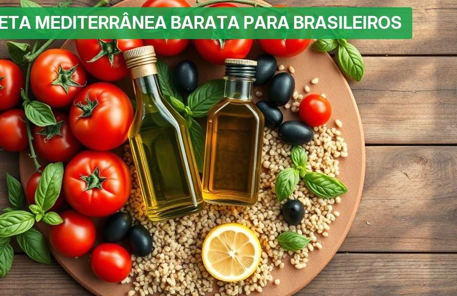 Dieta Mediterrânea Barata para Brasileiros [Adaptada 2026] — Nutricionando