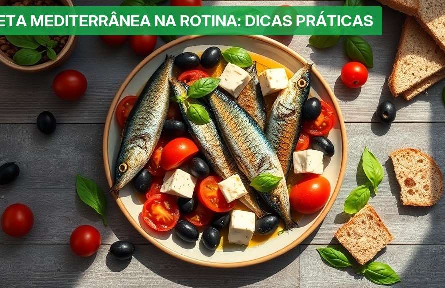 Dieta Mediterrânea na Rotina: Dicas Práticas [2026] — Nutricionando