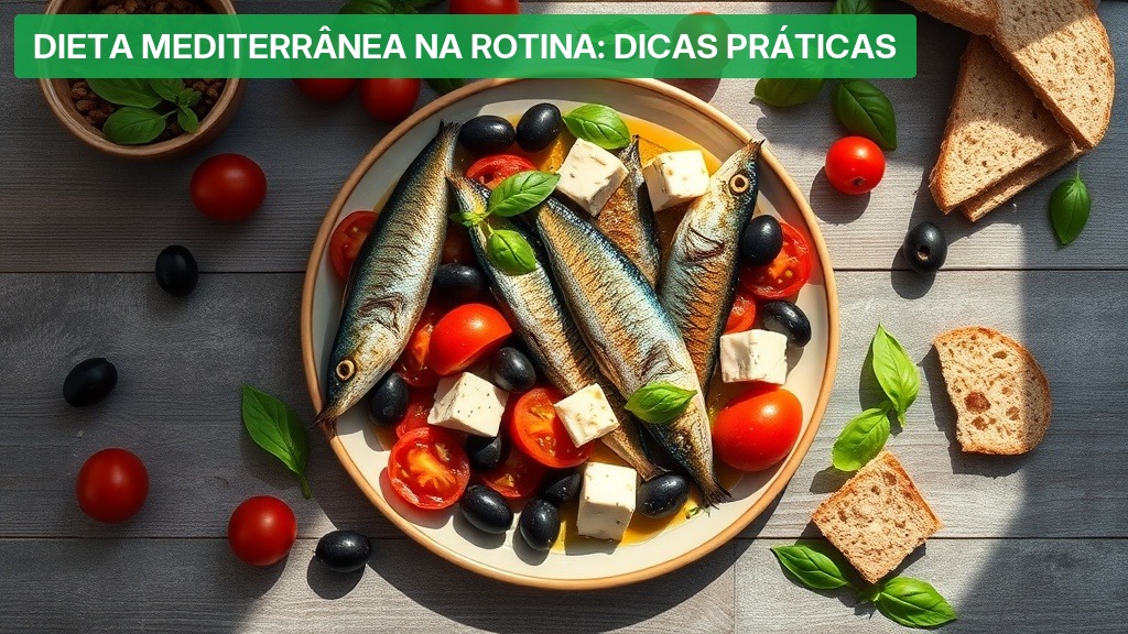 Dieta Mediterrânea na Rotina: Dicas Práticas [2026] — Nutricionando