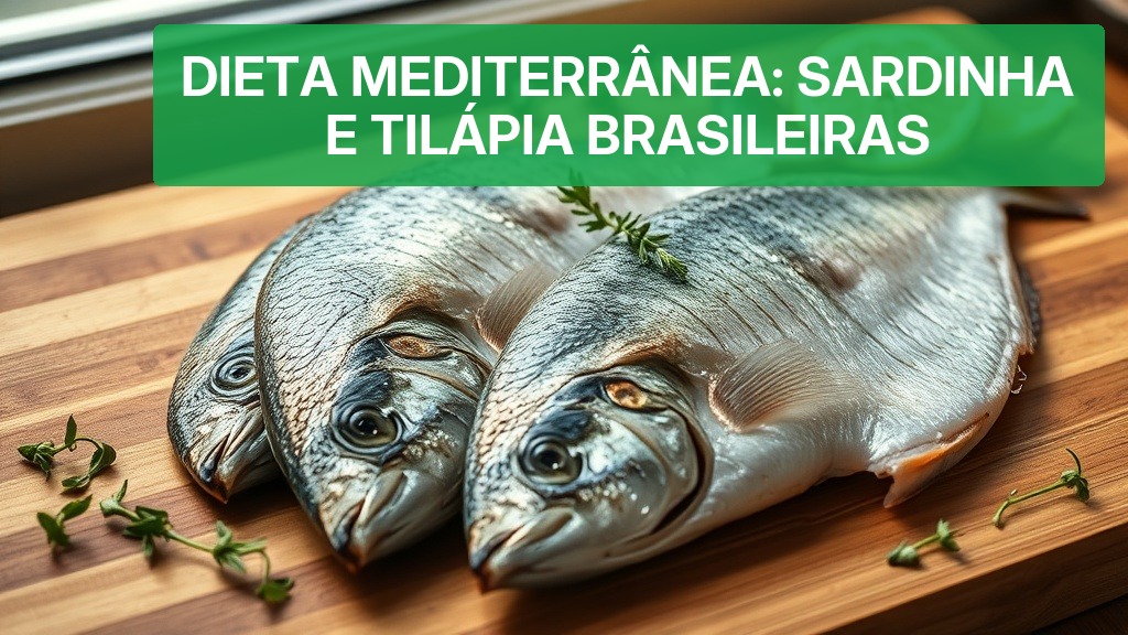 Dieta Mediterrânea: Sardinha e Tilápia Brasileiras [Guia] — Nutricionando