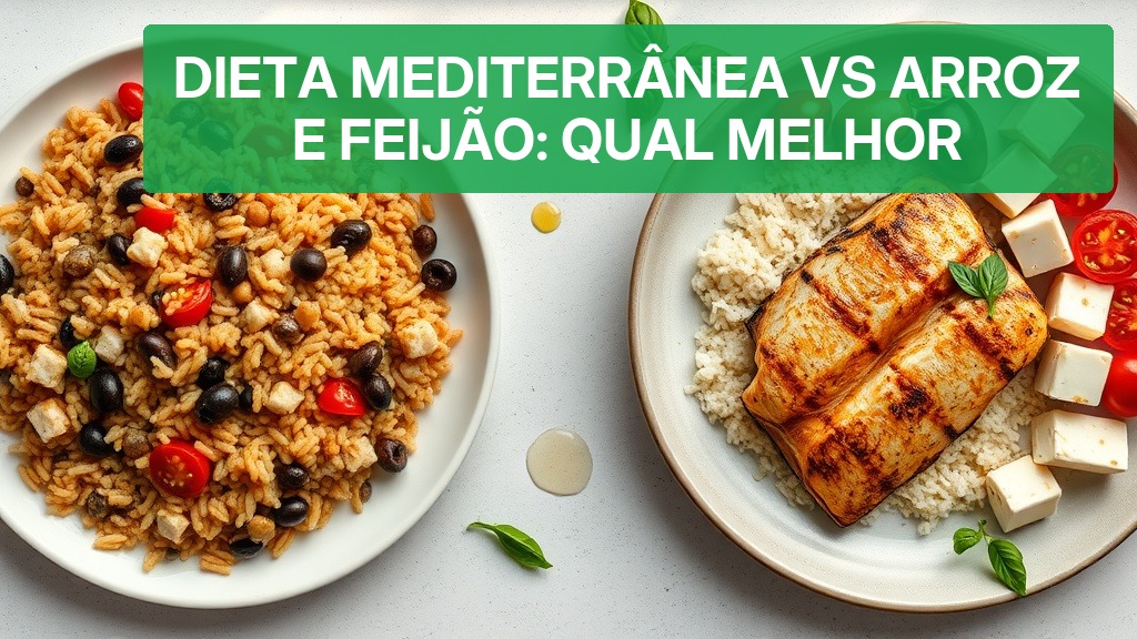 Dieta Mediterrânea vs Arroz e Feijão: Qual Melhor? [Comparação] — Nutricionando