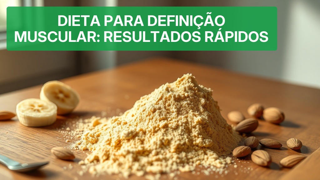Dieta para Definição Muscular: Resultados Rápidos [2026] — Nutricionando
