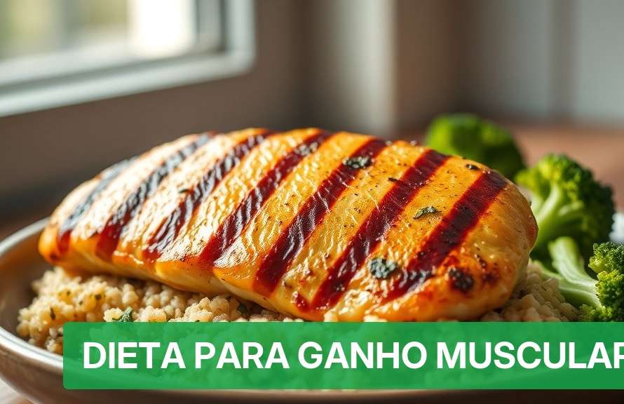 Dieta para Ganho Muscular [Plano Completo 2026] — Nutricionando