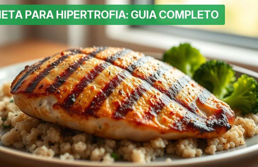 Dieta para Hipertrofia: Guia Completo 2026 [10 Alimentos Essenciais] — Nutricionando