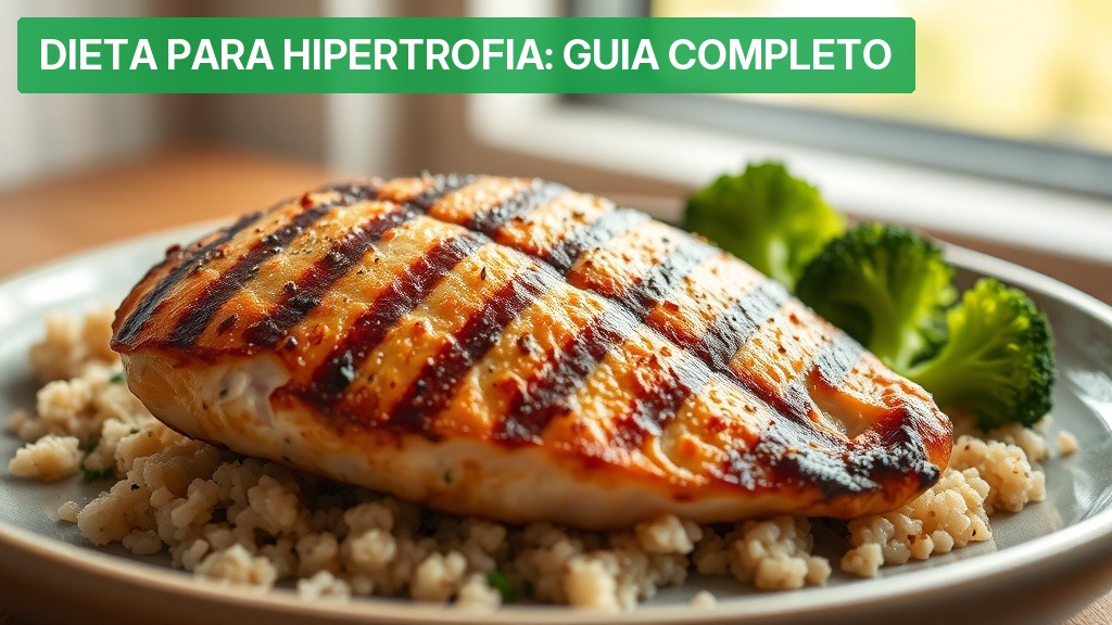 Dieta para Hipertrofia: Guia Completo 2026 [10 Alimentos Essenciais] — Nutricionando