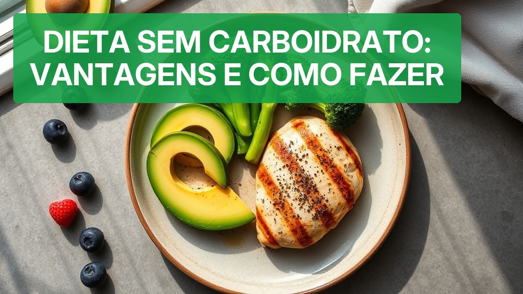 Dieta Sem Carboidrato: Vantagens e Como Fazer (2026) — Nutricionando