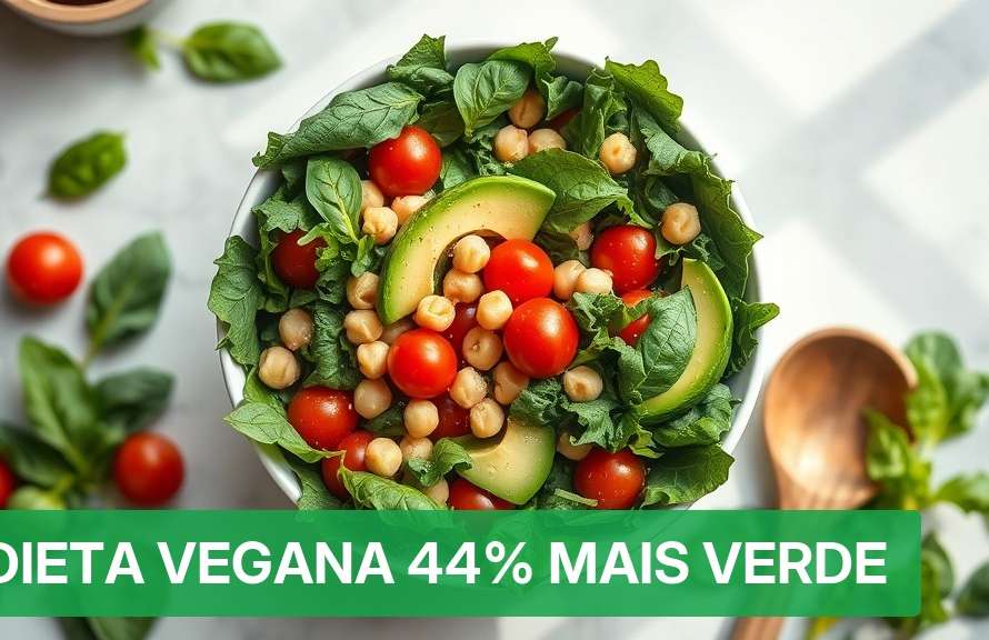 Dieta Vegana 44% Mais Verde [Vs Mediterrânea 2026] — Nutricionando