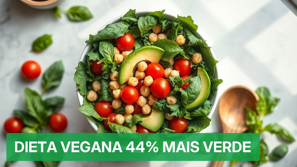 Dieta Vegana 44% Mais Verde [Vs Mediterrânea 2026] — Nutricionando