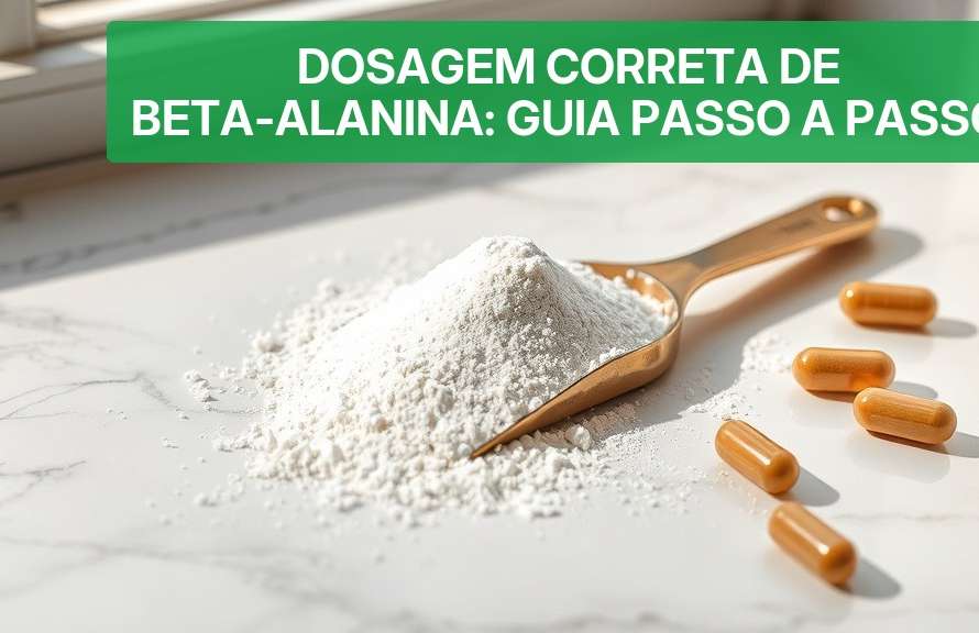 Dosagem Correta de Beta-Alanina: Guia Passo a Passo [2026] — Nutricionando