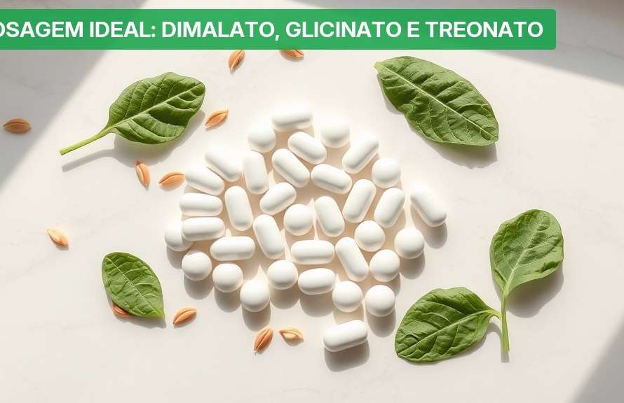 Dosagem Ideal: Dimalato, Glicinato e Treonato [Guia Definitivo 2026] — Nutricionando